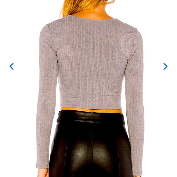 Lovers and Friends Grey Clea Top - Picture 4 of 6